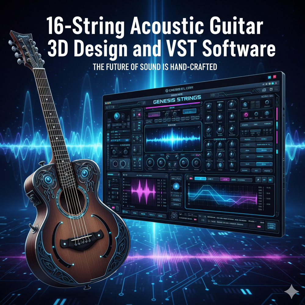 16-String Acoustic Guitar
